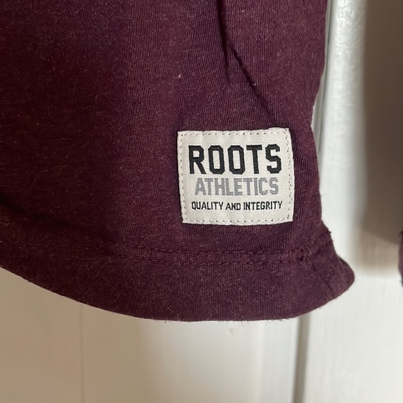Roots Athletics Burgundy Long Sleeve Top - Picture 2 of 6